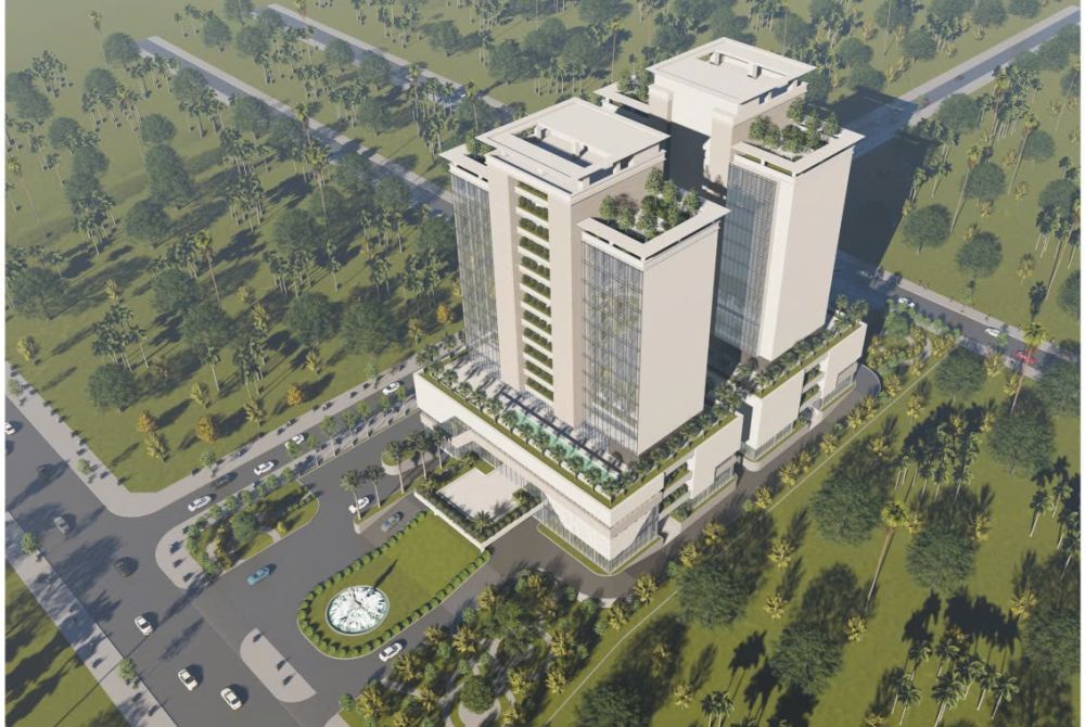 Phương án thiết kế khách sạn 18 tầng