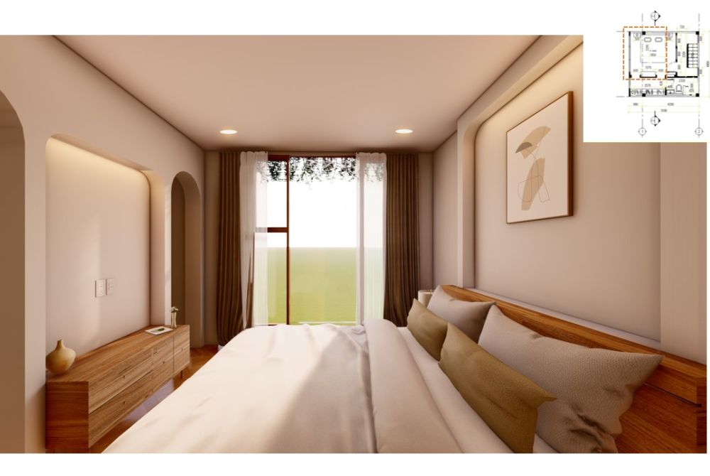 Nhà phố 4.2m x 4.8m