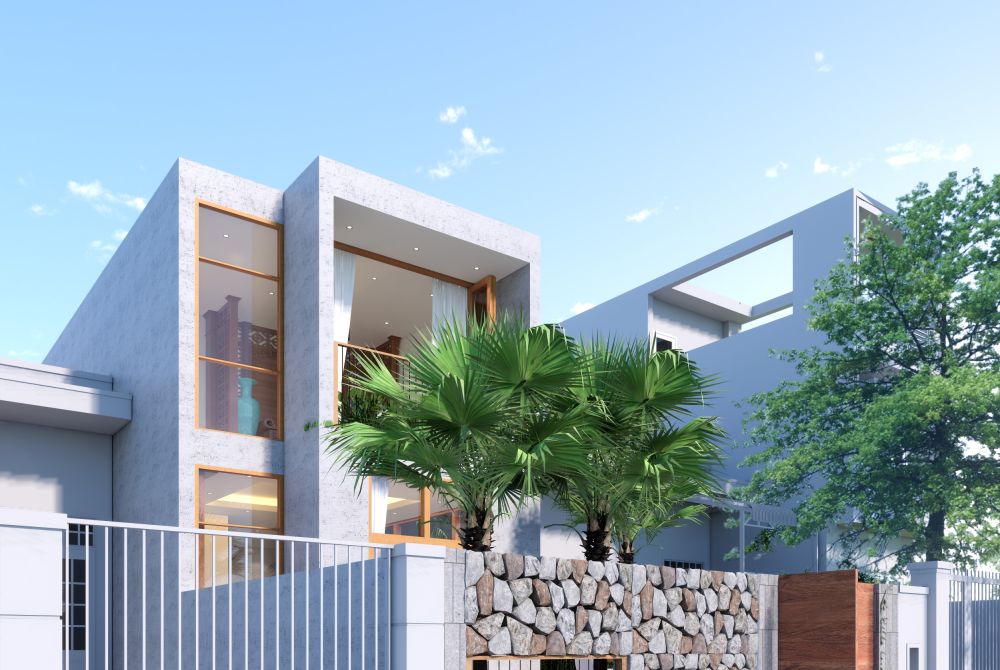 Nhà phố 6m x 28m