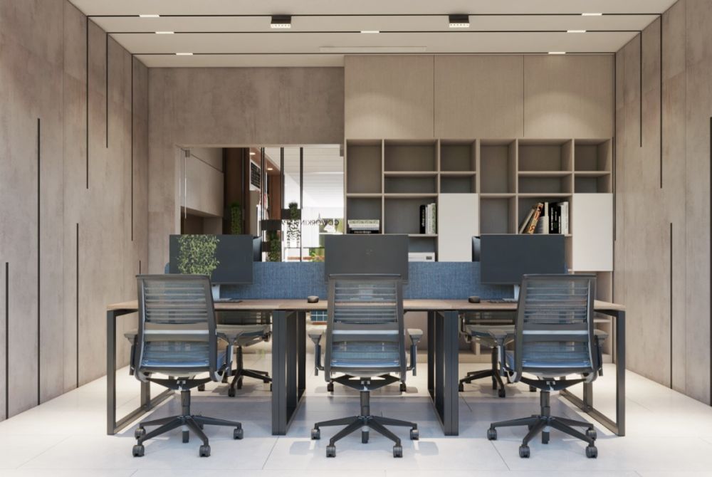 Nội thất phòng làm việc 21.6m2