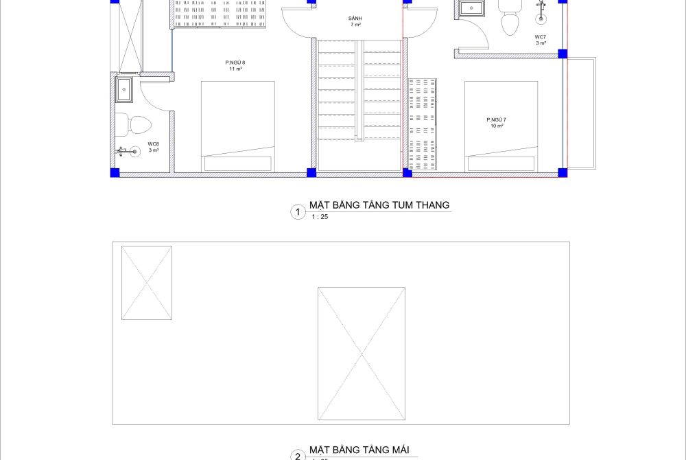 Nhà phố 4mx11m
