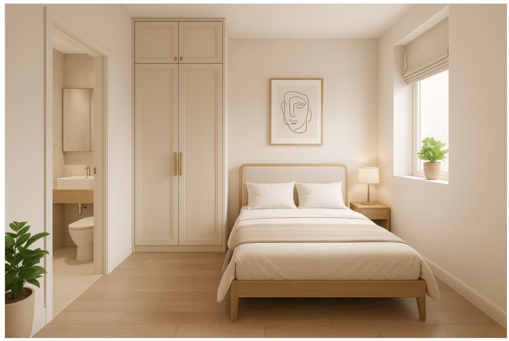 Nhà phố 3.5m x 16.5m