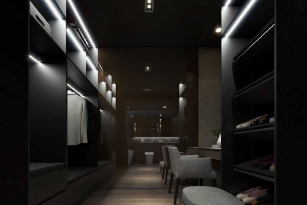 Nội thất phòng ngủ master 35m2