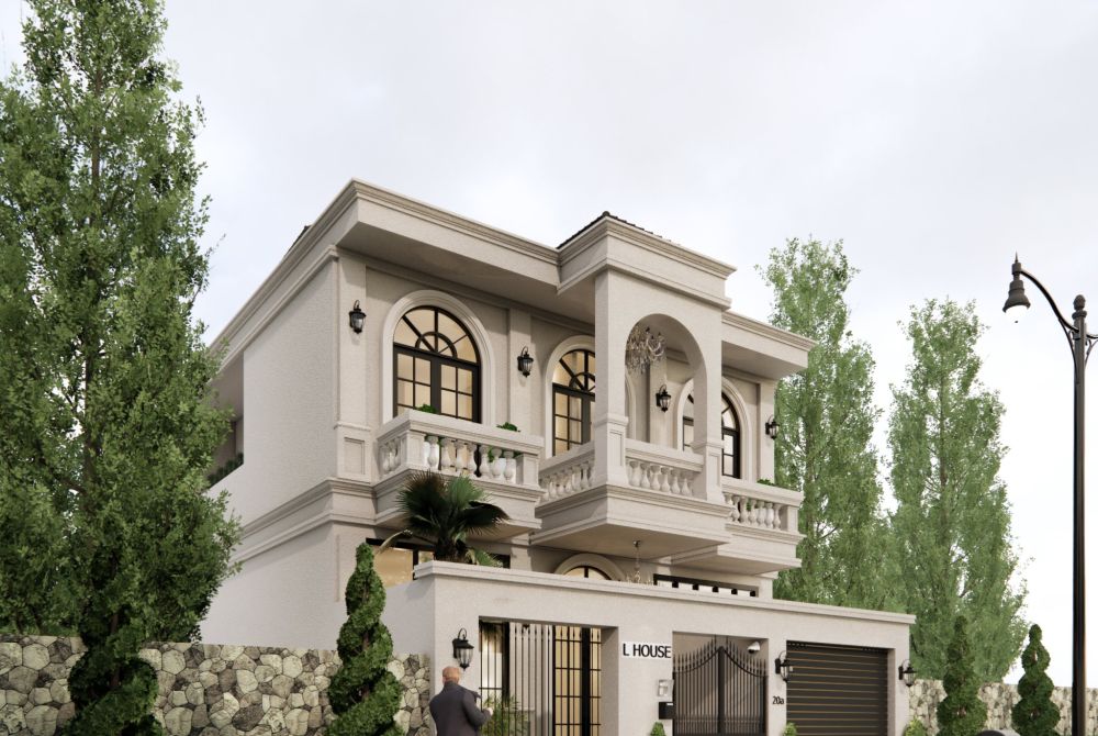 Biệt thự tân cổ điển 165.5m2