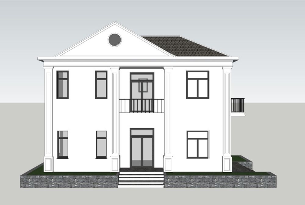 Biệt thư thự 6.5m x 16m