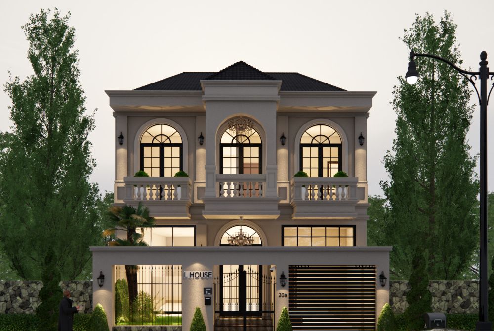 Biệt thự tân cổ điển 165.5m2