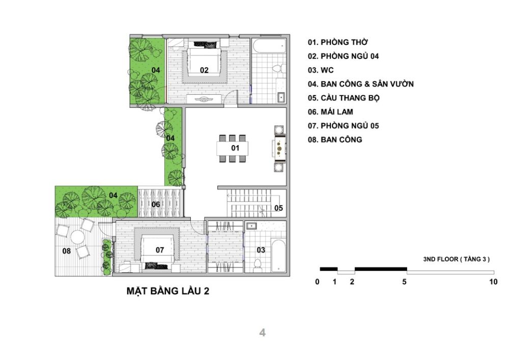 Biệt thự sinh thái 360m2