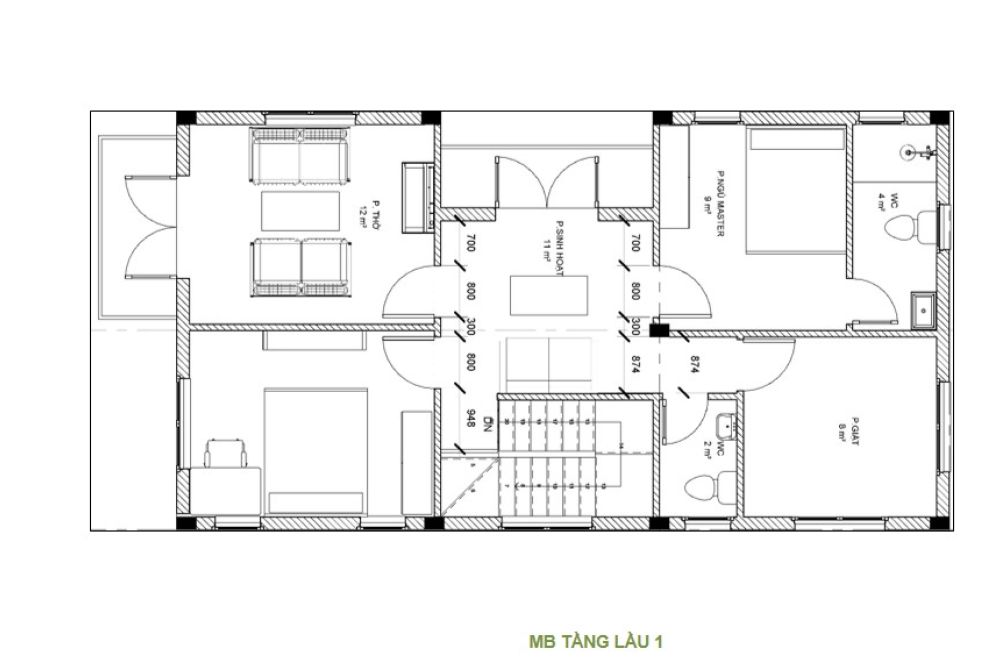 Biệt thư thự 6.5m x 16m