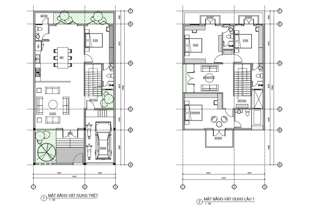 Biệt thự tân cổ điển 165.5m2