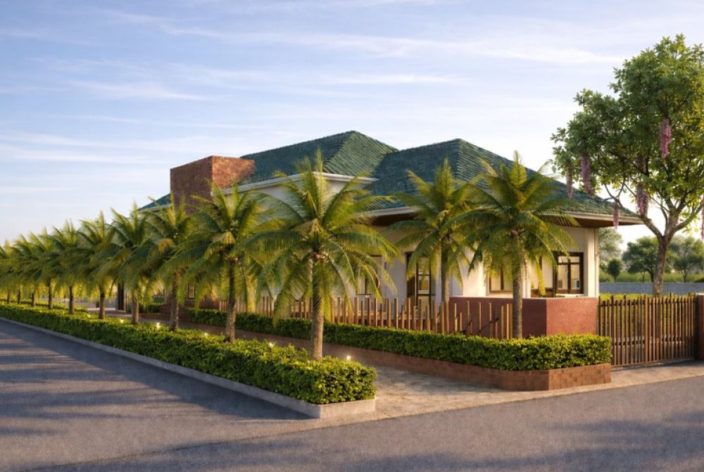 Biệt thự một tầng Long An 1.150 m2