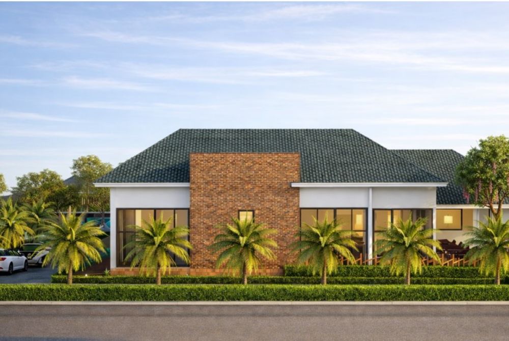 Biệt thự một tầng Long An 1.150 m2